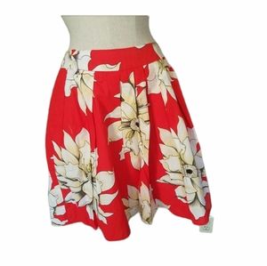 Floral skirt size L
